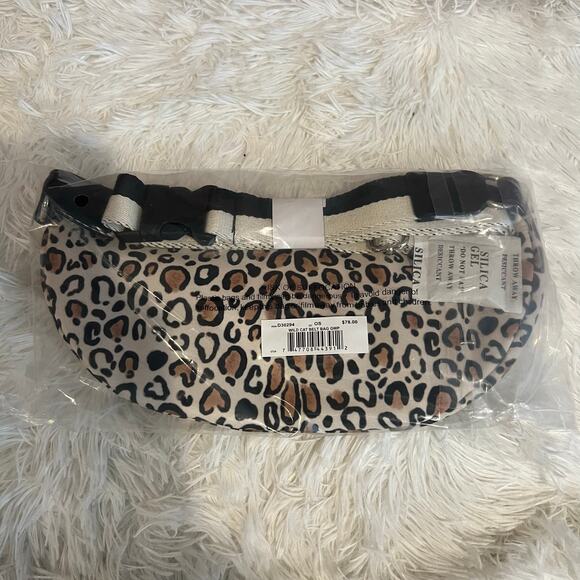 Brighton Wild Cat Love Belt Bag Leopard Cheetah Animal Print Sling Bag Crossbody - Picture 4 of 4
